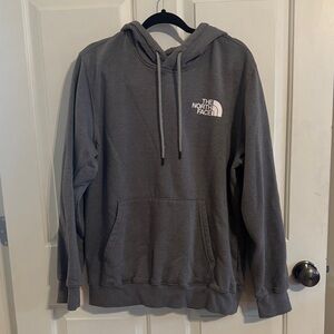 The North Face Charcoal Pullover Hoodie. Not sure it was ever worn.
